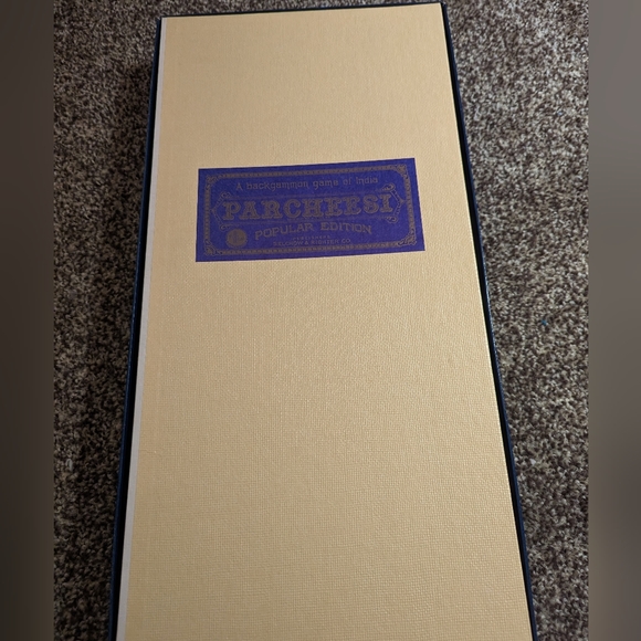 Vintage Parcheesi 1964 Board Game Gold Seal Edition Wooden Pieces Backgammon - Picture 3 of 7